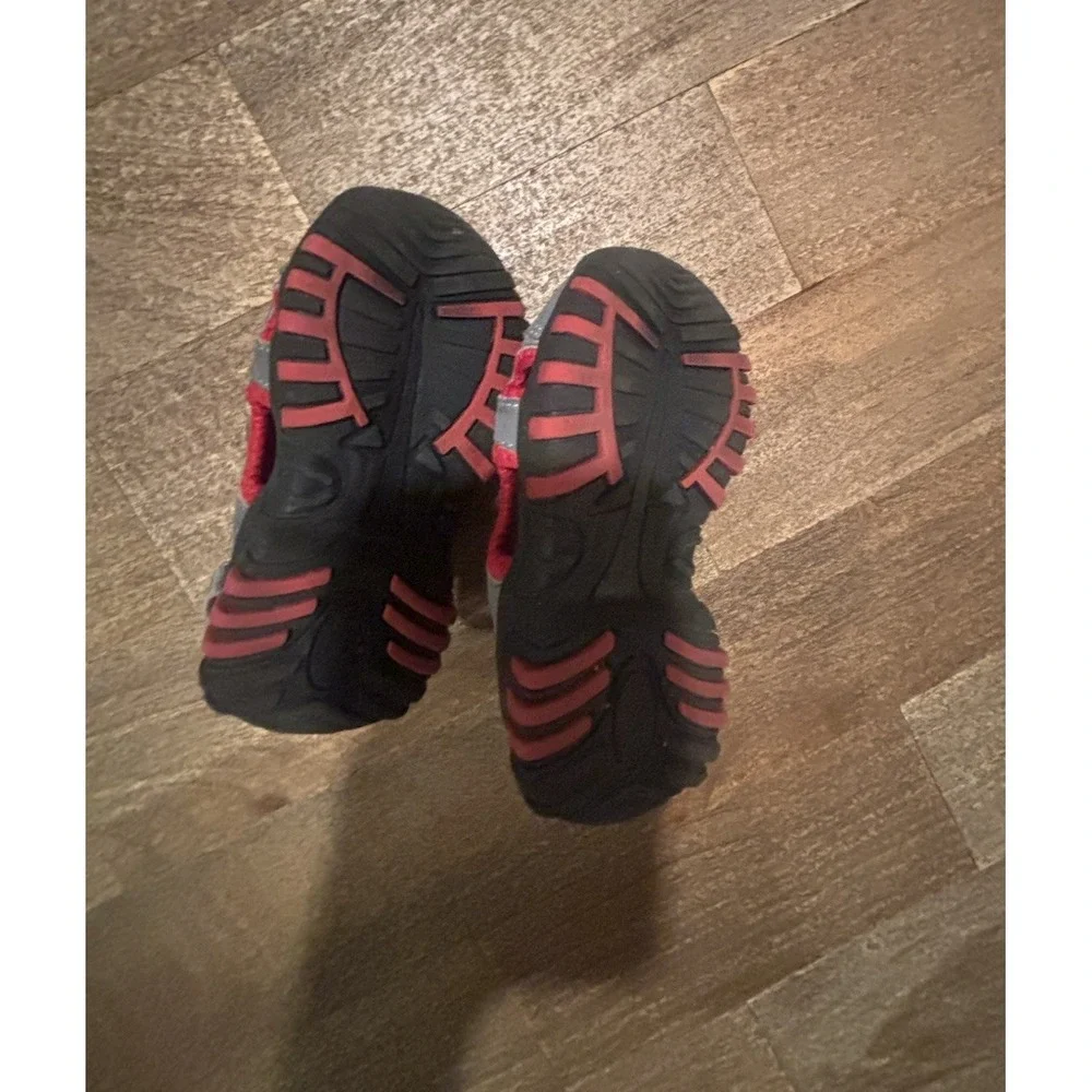 Koala Kids Toddler Boys Sandals Size 5‎ Grey and Red